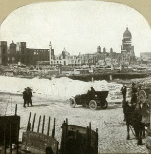 Vue depuis la station de distribution de l