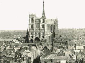 Vue du beffroi, Amiens, France