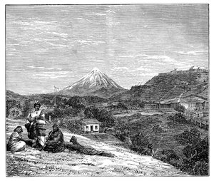 Vue en Nouvelle-Zélande, 1900