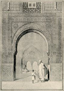 Vue dans la salle des Deux Sœurs - Unbekannt