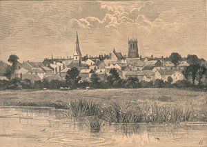 Vue de Dorchester, 19ème siècle