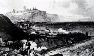 Vue de Douvres depuis la falaise de Shakespeare