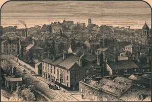 Vue de Lancaster, XIXe siècle