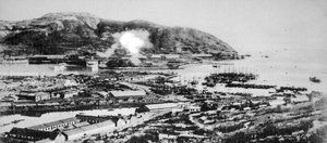 Vue de Port Arthur, Mandchourie, 1904