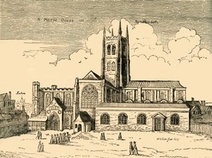 Vue de St. Mary Overy, vers 1878