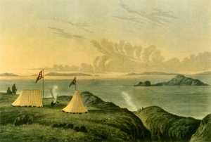 Vue de la mer Arctique depuis l