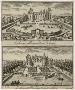 Vue du Château de Maintenon depuis l