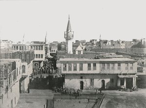 Vue de la vieille ville, Suez, Égypte, 1895 - Unbekannt