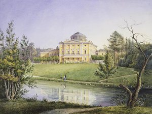 Vue du Palais de Pavlovsk - Unbekannt