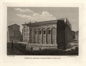 Vue du Temple de Portunus