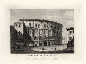Vue du Théâtre de Marcellus, Rome - Unbekannt