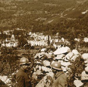 Vue des lignes, Metzeral, nord de la France, vers 1914-1918 - Unbekannt