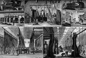Vues dans la Royal Small Arms Factory, Enfield, vers 1880 - Unbekannt