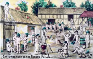 Carte postale française vintage, vers 1900 - Unbekannt