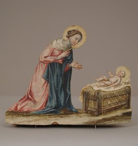Vierge Marie avec le Christ dans une crèche, 18ème siècle