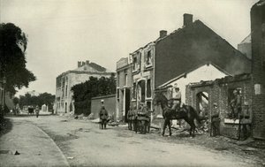 Visé aux mains des Allemands, 1919