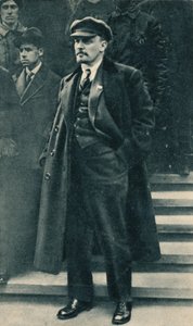 Vladimir Ilitch Lénine, leader bolchevique russe, Moscou, Russie, 1er mai 1919