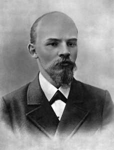 Vladimir Oulianov Lénine, révolutionnaire bolchevique russe, Moscou, Russie, février 1900