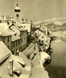 Waidhofen an der Ybbs, Basse-Autriche, vers 1935