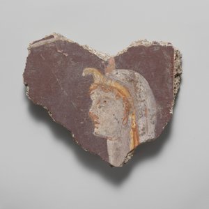 Fragment de peinture murale, 1er siècle après J.-C.