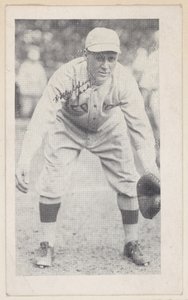 Wally Schang, C. Yanks, des cartes à bande dessinée de baseball W575-2, ca. 1921-22
