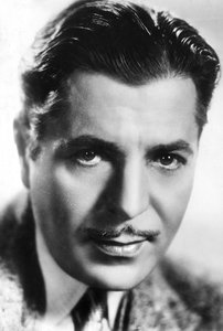 Warner Baxter 1889-1951, acteur américain, années 1930-1940