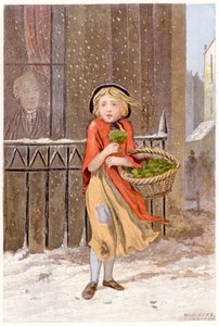 Vendeuse de cresson, vers 1880