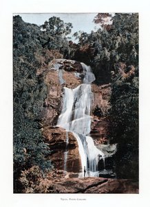 Cascade à Tijuca, Rio de Janeiro, Brésil, XIXe siècle