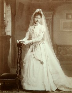 Portrait de mariage, années 1880
