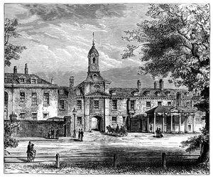 Façade ouest du palais de Kensington, Londres, 1900