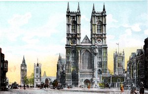 Abbaye de Westminster et Big Ben, Londres
