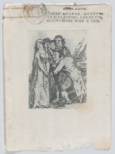 Quel sacrifice, une jeune femme entourée d