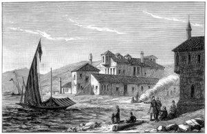 Où Lord Byron est mort, Missolonghi, Grèce