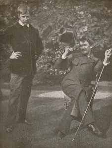 Whistler et Menpes, vers 1885, 1904
