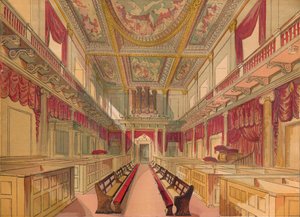 Chapelle de Whitehall, vers 1845, 1864