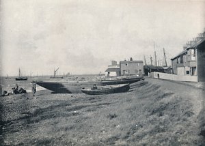 Whitstable - La plage ouest, 1895 - Unbekannt