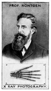 Wilhelm Conrad Roentgen, physicien allemand, vers 1924