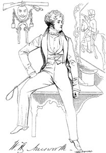 William Harrison Ainsworth 1805-1882, romancier historique anglais, vers 1835 - Unbekannt