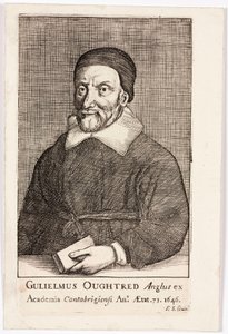 William Oughtred, mathématicien anglais