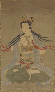 Guanyin à la branche de saule, dynastie Ming, XVIIe siècle - Unbekannt