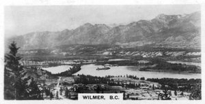 Wilmer, Colombie-Britannique, Canada, vers 1920