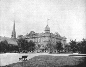 Hôtel Windsor, Montréal, Canada, vers 1900 - Unbekannt
