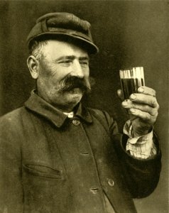 Vigneron, Burgenland, Autriche, vers 1935
