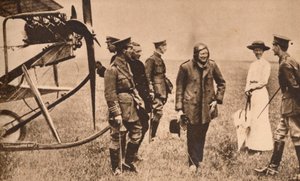 Winston Churchill après un voyage en avion, vers 1914-1935 - Unbekannt