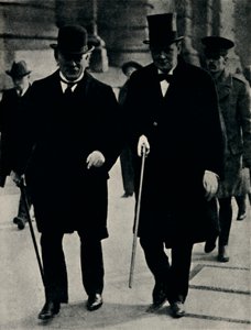 Avec David Lloyd George, 1917, 1945