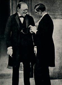 Avec le roi Édouard VIII, 1936, 1945