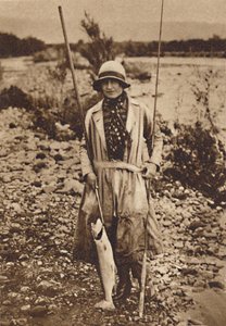 Avec une prise à Tokanu, Nouvelle-Zélande, vers 1927, 1937 - Unbekannt