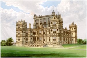 Wollaton Hall, Nottingham, Nottinghamshire, maison de Lord Middleton, vers 1880 - Unbekannt