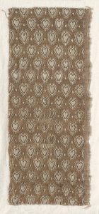 Textile composé de laine et de lin, 17ème siècle