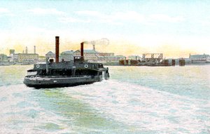 Ferry gratuit de Woolwich, Londres, 20e siècle